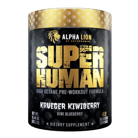 Alphalion. Alpha Lion helps you become Superhuman in and out of the gym. 