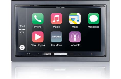 Alpine iLX-107 - 7" Mech-less In-Dash Receiver with Wireless Apple CarPlay. Product Description: 9-band parametric equalizer high- and low-pass filters digital time correction adjust sound settings using the Alpine TuneIt app Expandability: outputs: 6-channel preamp outputs (2-volt front, rear, subwoofer) inputs: rear USB port, rear auxiliary input, rear camera input Other Features and Specs ...