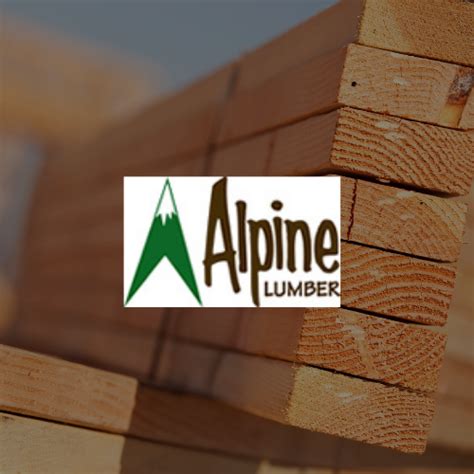Alpine lumber. Alpine Lumber USMC Report this profile Experience Salesman Alpine Lumber May 2016 - Present 7 years 10 months. Montrose, Colorado Salesman 84 Lumber ... 