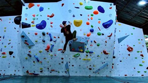 Alpine outpost bouldering gym. .  ...