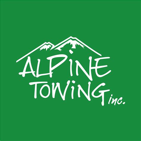 Alpine towing. Best tow company I've used (once last summer and once today). As my tow today was going to exceed my 5 mile AAA limit, I did get 3 quotes. Ben, the managing partner from Alpine offered by far the best price in addition to being the most friendly and knowledgeable operator. 
