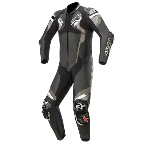 Alpinestars Atem V4 Motorcycle One Piece Leather Suit Black