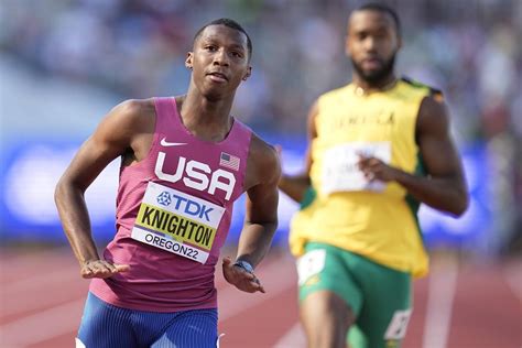 Already breaking Usain Bolt’s youth records, teen sprinter Erriyon Knighton on fast track to success