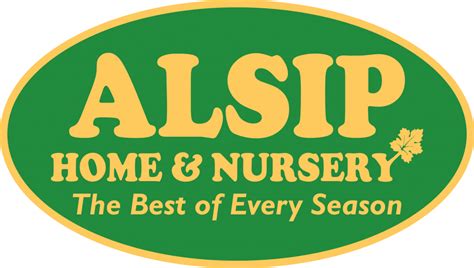 Alsip home and nursery. Alsip Home & Nursery is home to the finest nursery stock of shrubs in the area. Our experienced team of Nursery professionals will help you select from our excellent selection of shrubs that will flourish in your ideal landscape as you watch them grow over the years. ... Alsip Home & Nursery. 20601 S. LaGrange Road, Frankfort, IL, 60423 | (815 ... 