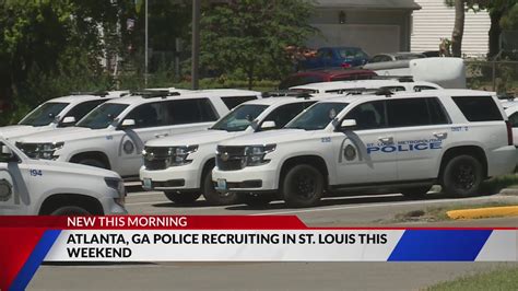 Altanta, GA police recruiting in St. Louis this weekend
