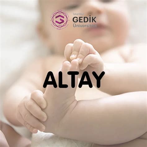 Altay isminin anlamı