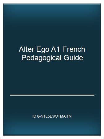 Alter ego a1 french pedagogical guide. - Case 530ck 530 backhoe loader workshop service repair manual 1 download.