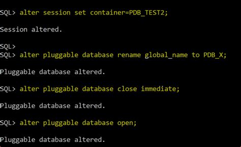 Alter pluggable database open upgrade. pl, or the shell utility dbupgrad...