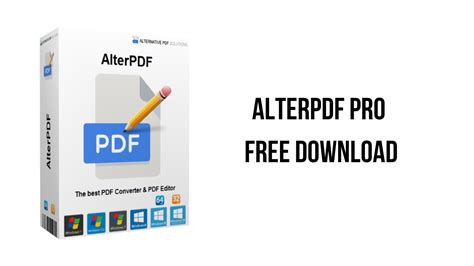 AlterPDF Pro 4.4 With Crack Download 