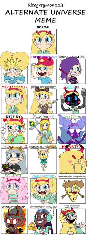 Alternate Universe meme - Star Butterfly - DeviantArt