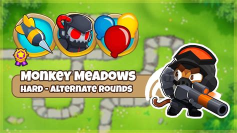 * Did this video help you? You can thank and support us with Super Thanks. *** Bloons TD 6 | Monkey Meadow | Hard - Alternate Bloons Rounds Walkthrough Solvi.... 