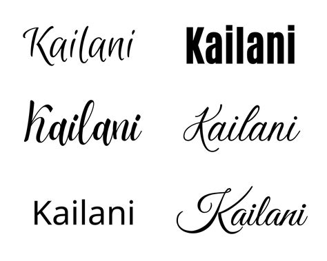 Alternate spellings for the name KAILANI - Best Little Baby