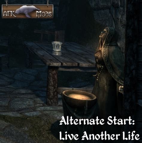 Alternate start - live another life not working. Donations. Relic Hunter. This addon pack for Legacy of the Dragonborn and Alternate Start - Liver Another Life allows you to begin a new game as the guild master for the explorer's society. You start at the site of a small excavation of some Akaviri ruins with several explorer relic tools already at your disposal to get you going as a true ... 