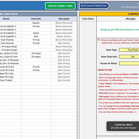 Alternativas a Automatic Family Tree Maker in Excel