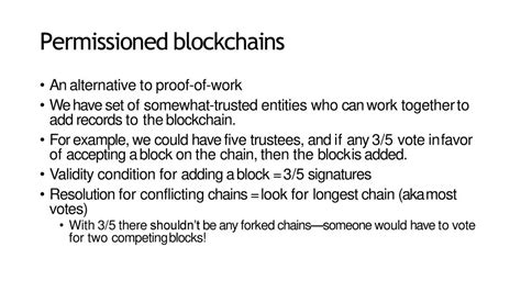 Alternative Blockchains and Their Resolutions