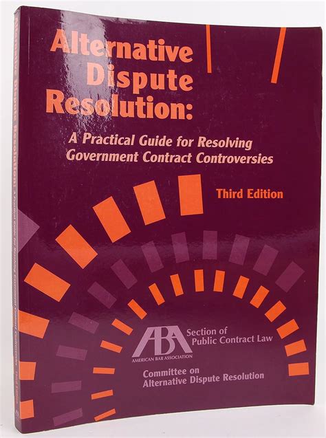Alternative dispute resolution a practical guide for resolving government contract controversies. - Oh my gods a look it up guide to the gods of mythology mythlopedia.