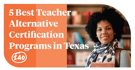 Alternative teacher certification texas. According to a survey by the National Center forward Education Statistics (NCES) covering that 2015-2016 school period (the most recent data available as of 2023), about 18% of published school teachers–676,000 individuals–had earned them teaching license through into alternative certification program. 1 This is up from the 2011-2012 school ... 