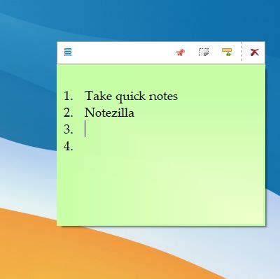 Alternative to Windows Sticky Notes that can be set to Stay on Top?