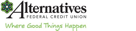 Alternatives fcu. Alternatives Federal Credit Union, located in Ithaca, N.Y., is a community development financial institution and one of the five corporations that make up the Alternatives Group. It offers a full range of banking services to the residents of Tompkins, Cayuga, Chemung, Cortland, Seneca, Schuyler and Tioga counties in New York. 