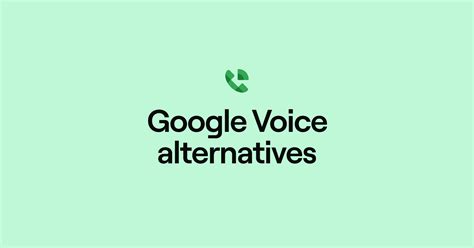 Alternatives to google voice. What is Google Voice? Google Voice is a VOIP service that gives users a free phone number for calling and voicemail.It works on smartphones and online, syncing … 