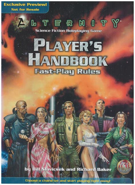 Alternity players handbook hardcover rules book. - Owners manual for leisure bay hot tub.