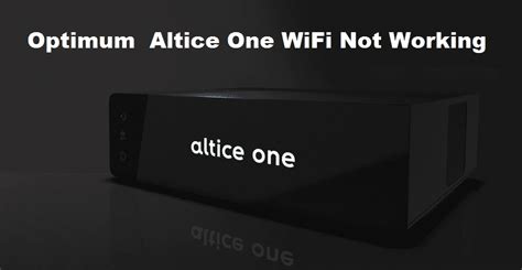 Altice One Guide not working : r/OPTIMUM - Reddit