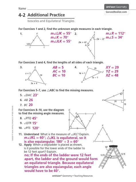 Altitude of a triangle practice problems.  Problems with equilateral and isosceles triangles (f...
