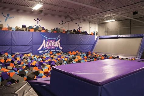 Altitude trampoline park tampa. 98 reviews and 102 photos of Sky Zone Trampoline Park "I took 4 girls (ages 7-14) to Skyzone for some active fun and we enjoyed it so much! New facility was still spotless, staff was very friendly, very welcoming, and they do allow you to bring in your own drinks, if you so choose, but they have refreshments to purchase. Jumping around is a great workout … 