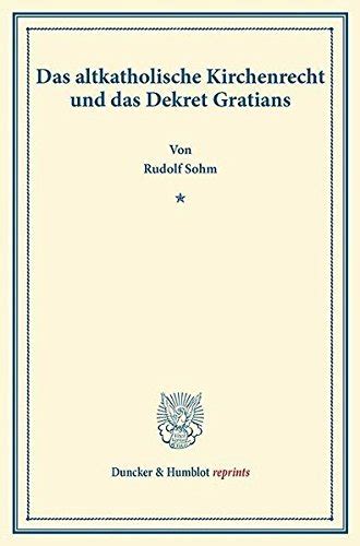 Altkatholische kirchenrecht und das dekret gratians. - Historia del movimiento obrero en granada. 1909-1923..