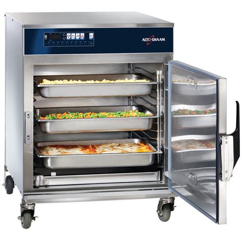 Alto-shaam - Safety: Alto-Shaam’s QuickChiller freezer/chiller refrigeration systems are designed to rapidly and uniformly decrease the temperature of hot foods to either a chilled or frozen state well within HACCP/FDA code requirements. QC3-100R Product Details. Capacity. 40 Full-Size Hotel Pans (2-1/2")