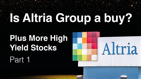 Altria group dividend. Things To Know About Altria group dividend. 