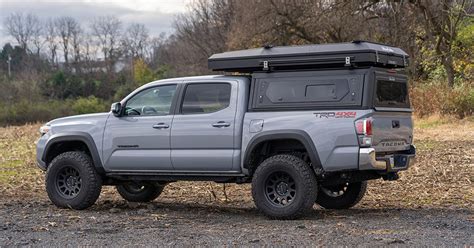 Alu cab contour tacoma. The Alu-Cab Canopy Camper transfers your dual or extra cab vehicle into the ultimate overlander! The Canopy Camper is a hybrid design canopy and roof top ten... 