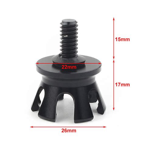 Aluminium Imperial Crown Style Rear Seat Bolt Tab Screw Mount …