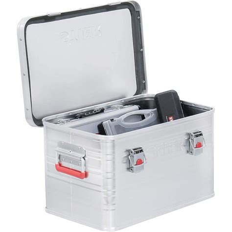 Aluminium box – lichtgewicht -robuust – transportkist – 30 liter