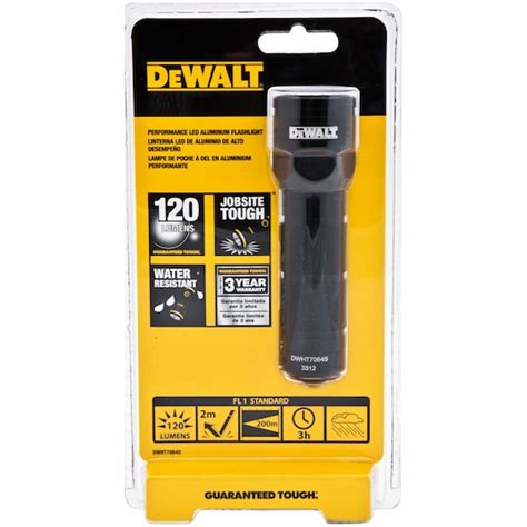 Aluminum Flashlight- 3 AAA DEWALT