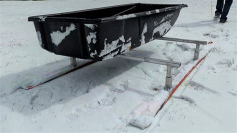 (10) 10 product ratings - Eskimo Ice Shelter Sled Travel Cover EVO Wide 1 XR Sierra Thermal Eskape Tub. $59.99 to $99.99. Free shipping. Shappell Sled Heavy Duty Molded Polyethylene Construction Nearly Indestructible. $64.99. Free shipping. New Listing Otter Tow Hitch With Pins Fits Large Sled and all XT Resort Shelters.. 