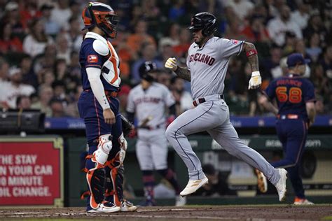 Alvarez hits 3-run homer after Syndergaard exits with injury as Astros beat Guardians 7-3