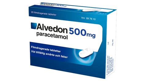 Alvedon&reg; (Brustablett 500 mg) &bull; Bipacksedel: FASS Patient