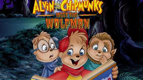 Alvin and the chipmunks the wolfman. Written by: Jai Winding. "Munks On A Mission". Lyrics by: William Anderson, Janice Karman. Music by: William Anderson. Featuring the Voice Talents Of: Ross Bagdasarian as Alvin, Simon, Dave. Janice Karman as Theodore, Brittany, Jeanette, Eleanor. Maurice LaMarche as Mr. Larry Laurence Talbot, The Wolfman. Miriam Flynn as Principal Milliken. 