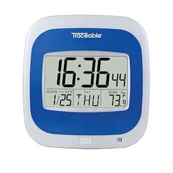 Always in Stock Traceable WallMount Digital Clock/Calendar