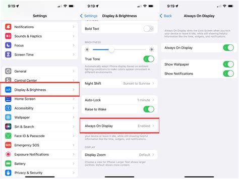 Always on display notifications.  For example, if you had a statement ...
