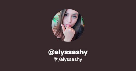 Alyssashy Leaked Onlyfans onlyfans