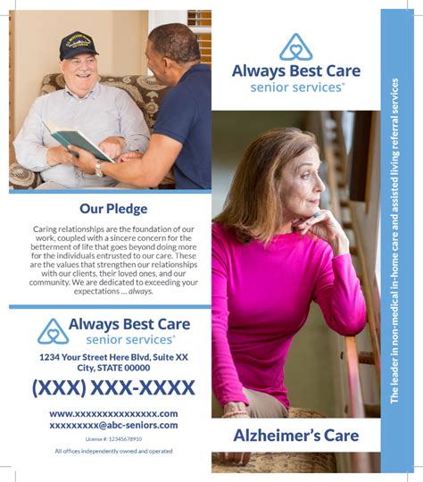 Alzheimer s Brochure