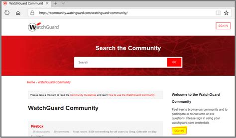 Am I missing something ? — WatchGuard Community