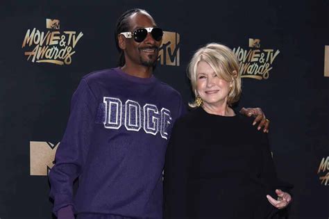 Am I the only one who thinks Snoop Dogg and Martha Stewart …