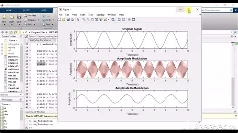 Am demodulation matlab. .  ...