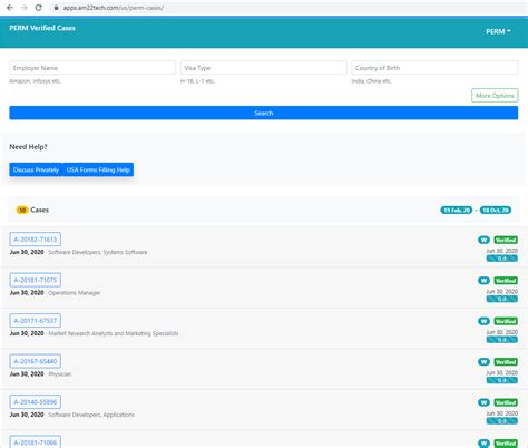 Jun 18, 2020 · Estimate and compare PERM case. You can compare your PERM case with other users cases here in this app. The app gives you an estimated PERM approval date that you can expect. You can also check the real time data as entered by users (unverified) for their own cases. 1174×1005 71.5 KB. 