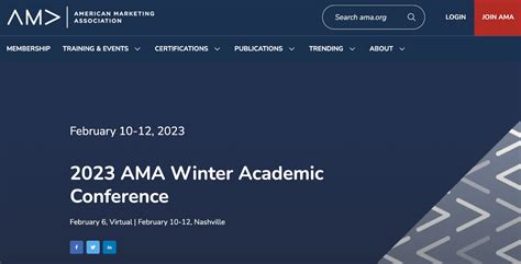 Ama Winter Conference 2023