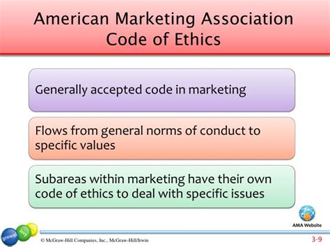 AMA Code of Ethics Members of the American Marketing Association are committed to ethical professional conduct. They have joined together in subscribing to this Code of …. 