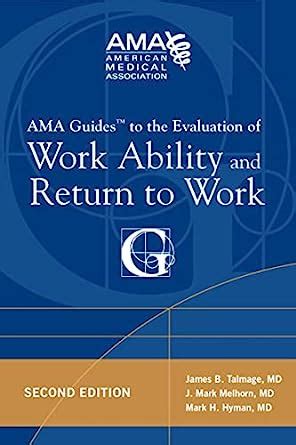 Ama guides to the evaluation of work ability and return to work ama guides to paperback common. - Practical handbook of stainless steels and nickel alloys.